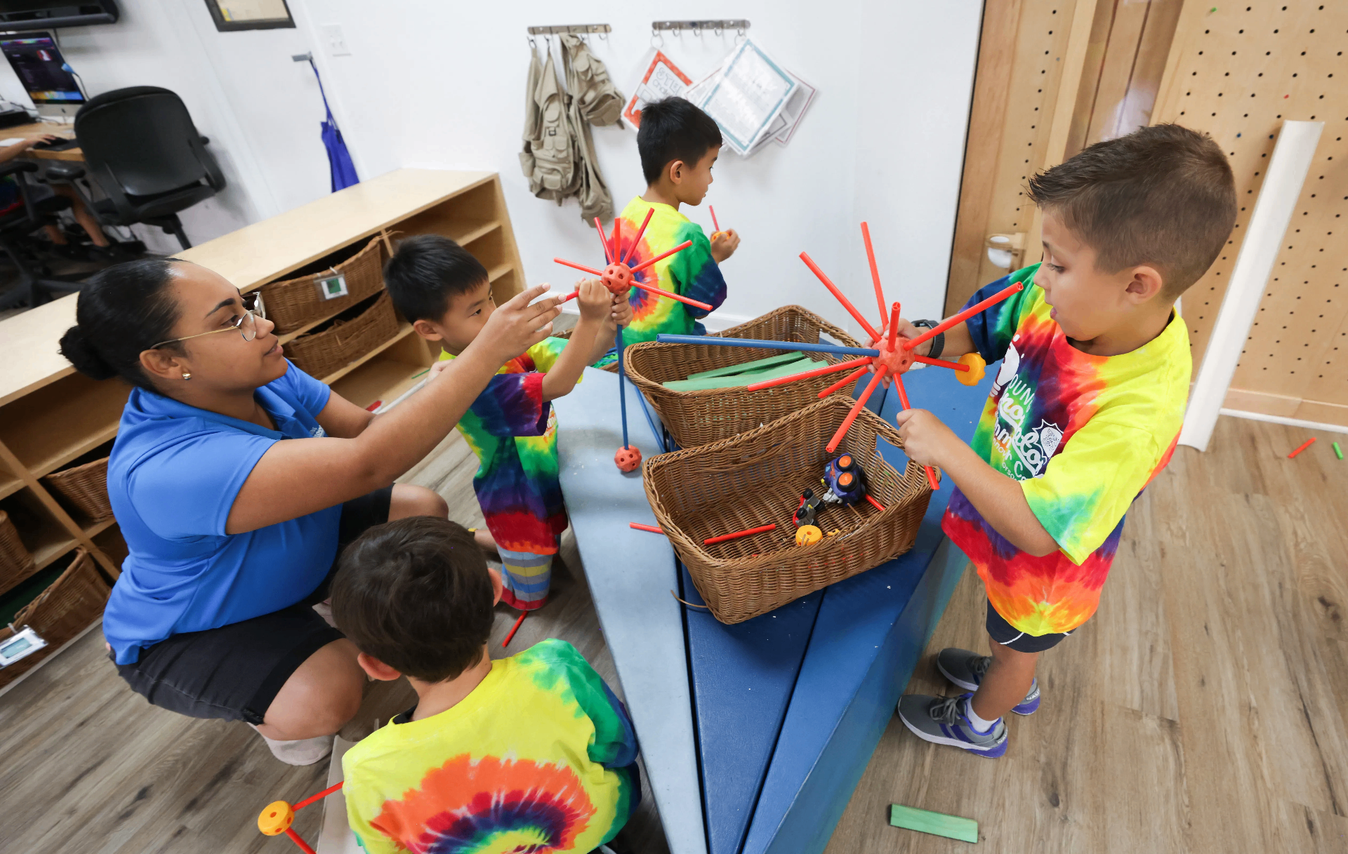 Preschoolers in the Empowering Communities to Shape Their Worlds pilot program